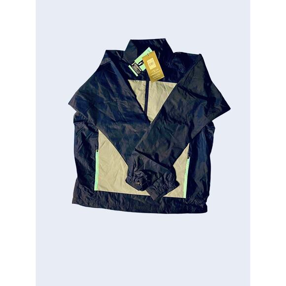 Page & Tuttle Pullover Mens Large 1/4 Zip Windbreaker Dark Navy Golf Bundle/save - Picture 1 of 10